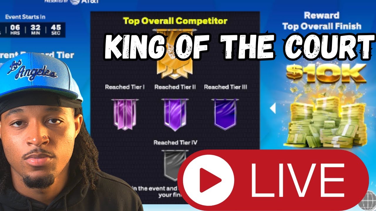 $10K KING OF THE COURT MYTEAM TOURNEY! NBA 2K26 MYTEAM !EBOOK