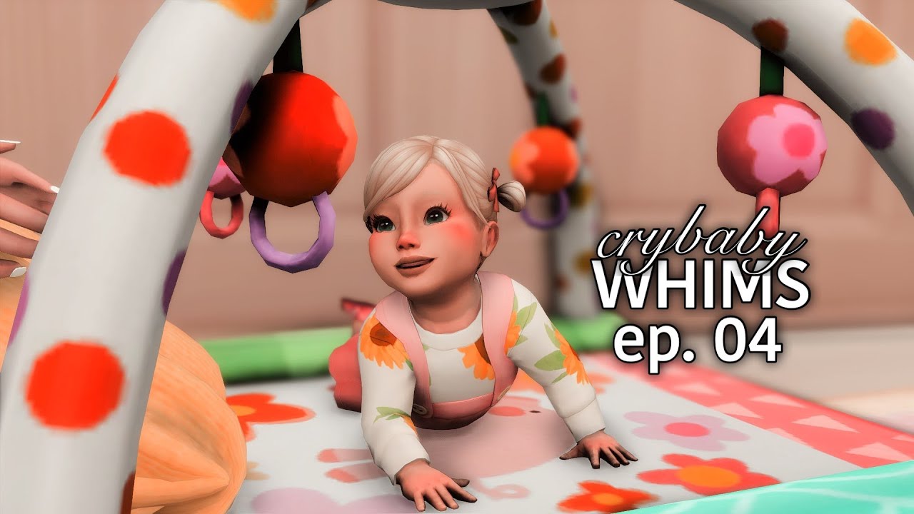 learning how to parent | 🍼crybaby whims legacy challenge ep. 04🍼