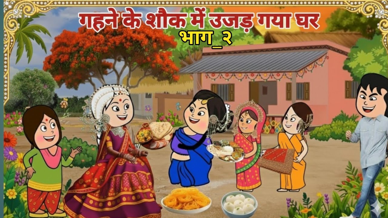 लाख का गहना, बड़ा कांड  भाग_२ 🤪 मस्त अवधि कार्टून वीडियो #comedy #viralvideos #nyavadhicartoon