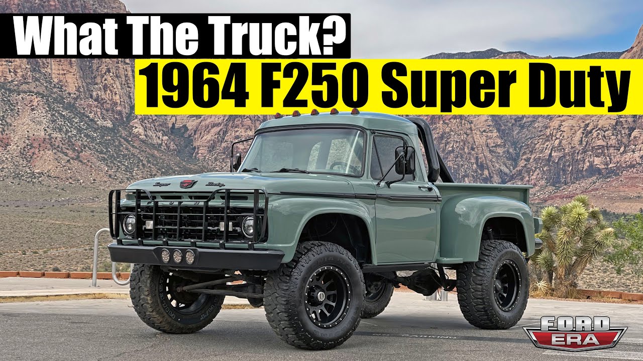 Пожарный автомобиль F250 4x4, бывший пожарный автомобиль лесной службы, 1964 года | Что за грузов...