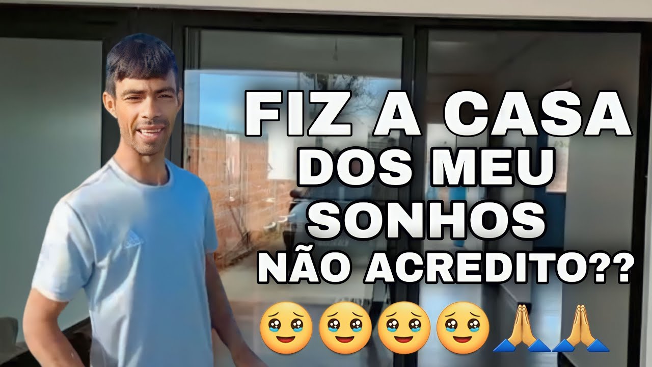 Mostrando minha nova casa na bahia no terreno 9.5×34  estou apaixonado 😍😍