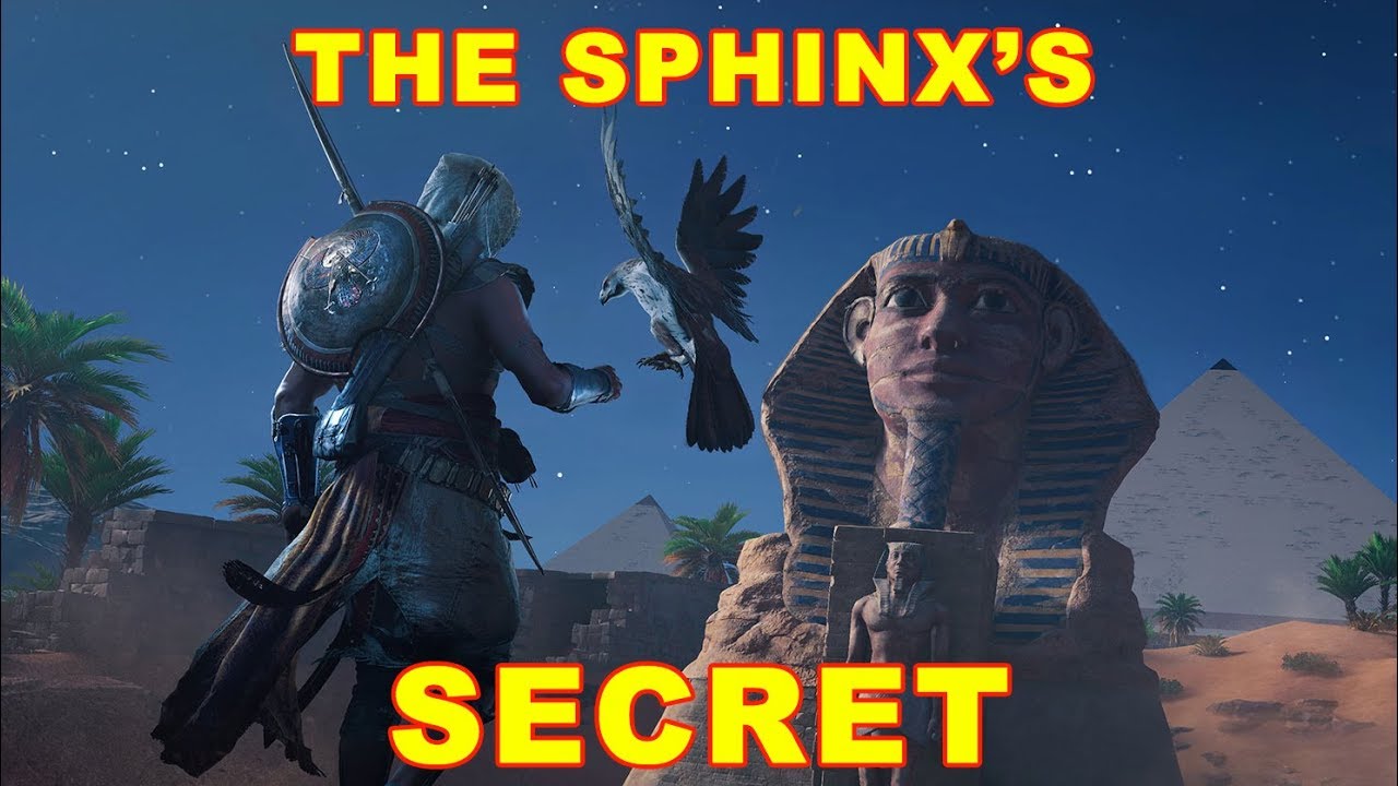 The Sphinx Has a Secret Passageway in Assassin's Creed: Origins
