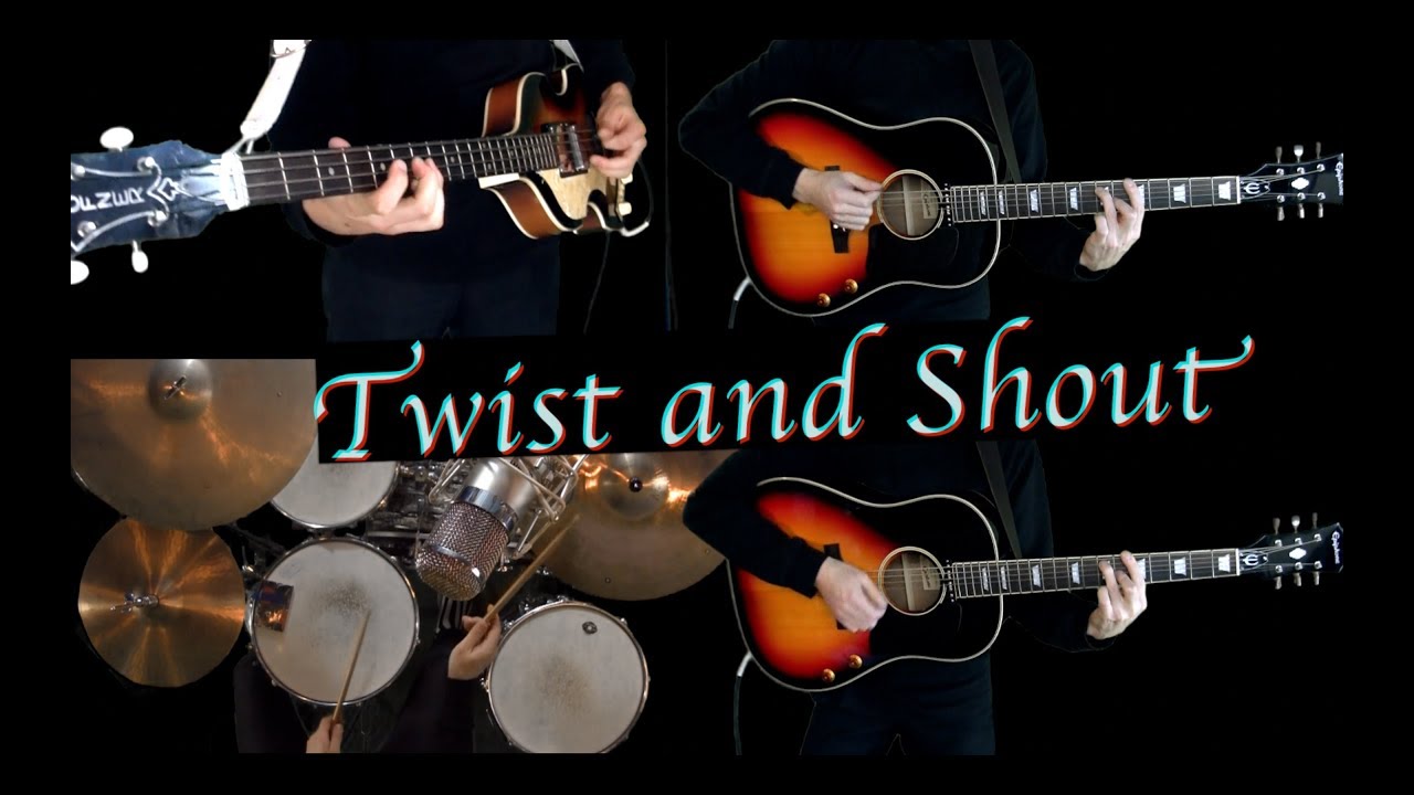 Twist and Shout - Instrumental Cover - Guitars, Bass and Drums