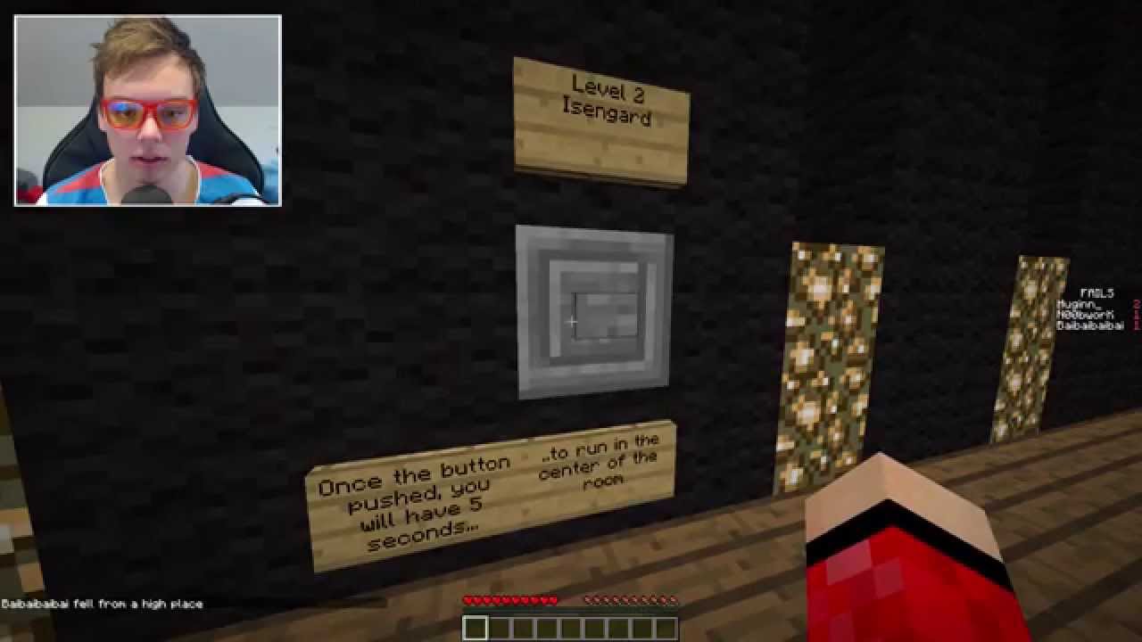 IKKE BREKK BENA PÅ GLASSET! | The Dropper | Norsk Minecraft