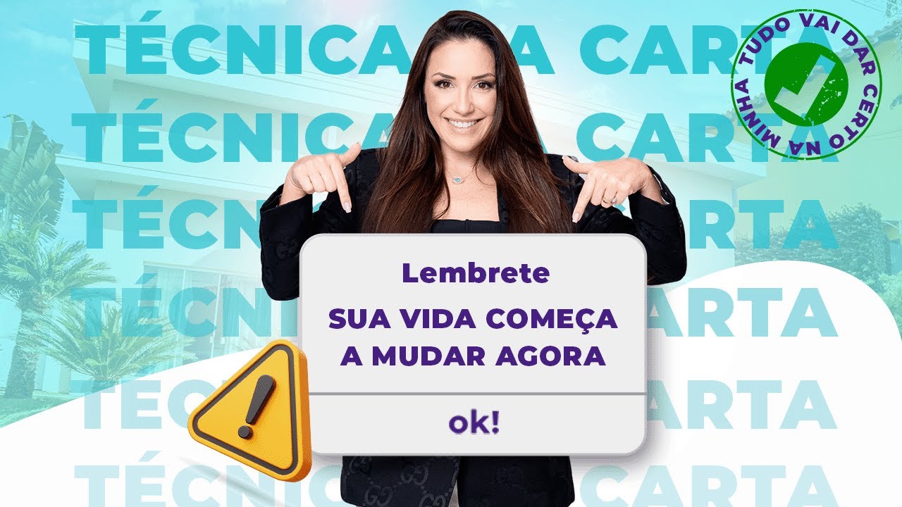 COMO COCRIAR A VIDA PERFEITA? APRENDA A T&Eacute;CNICA DA CARTA DA VIDA PERFEITA - THAIS GALASSI
