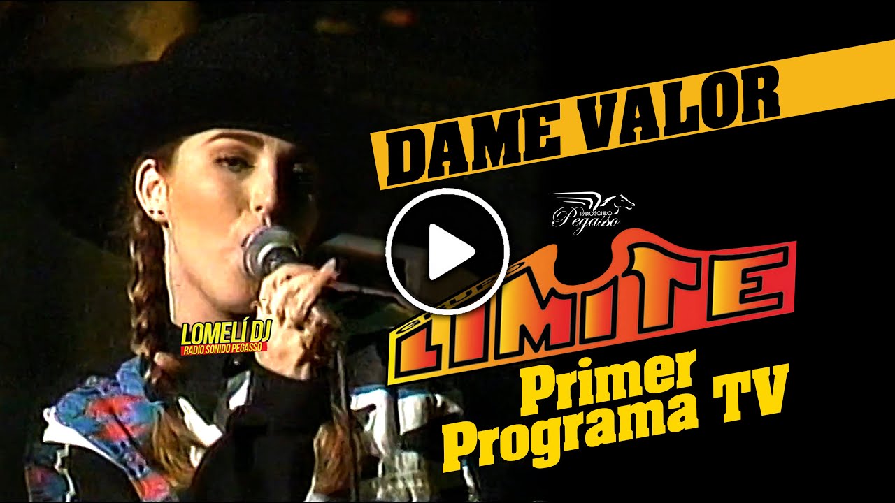 1995 - DAME VALOR - Grupo Limite - En vivo - Sus inicios -