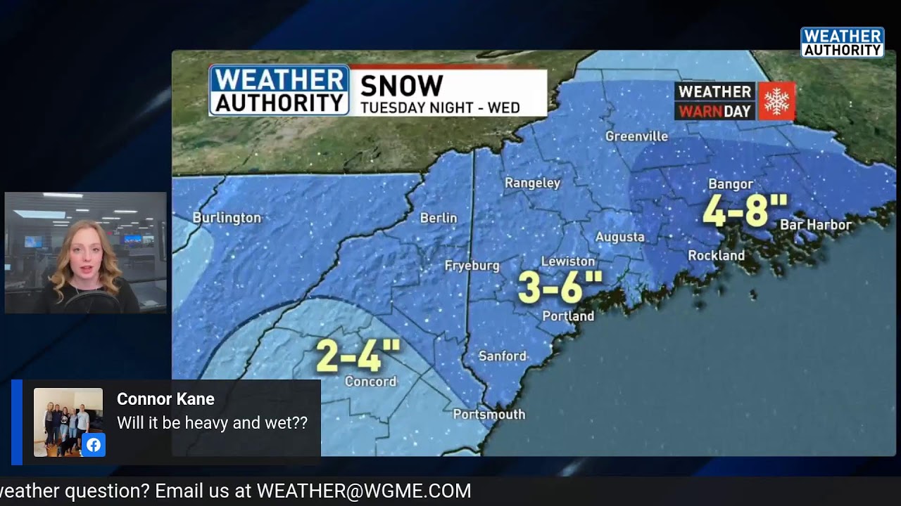 Tracking Winter Storm Tonight