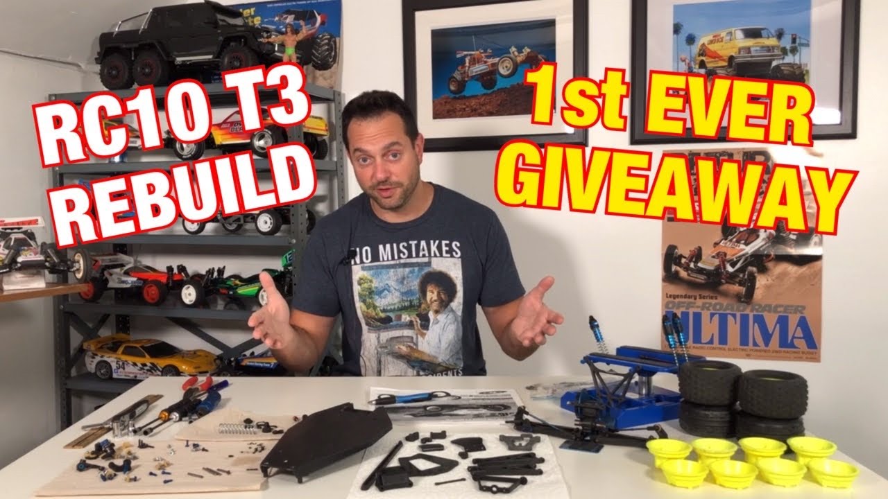 e154: Восстановление модели Team Associated RC10 T3 и первый в истории розыгрыш призов на канале ...