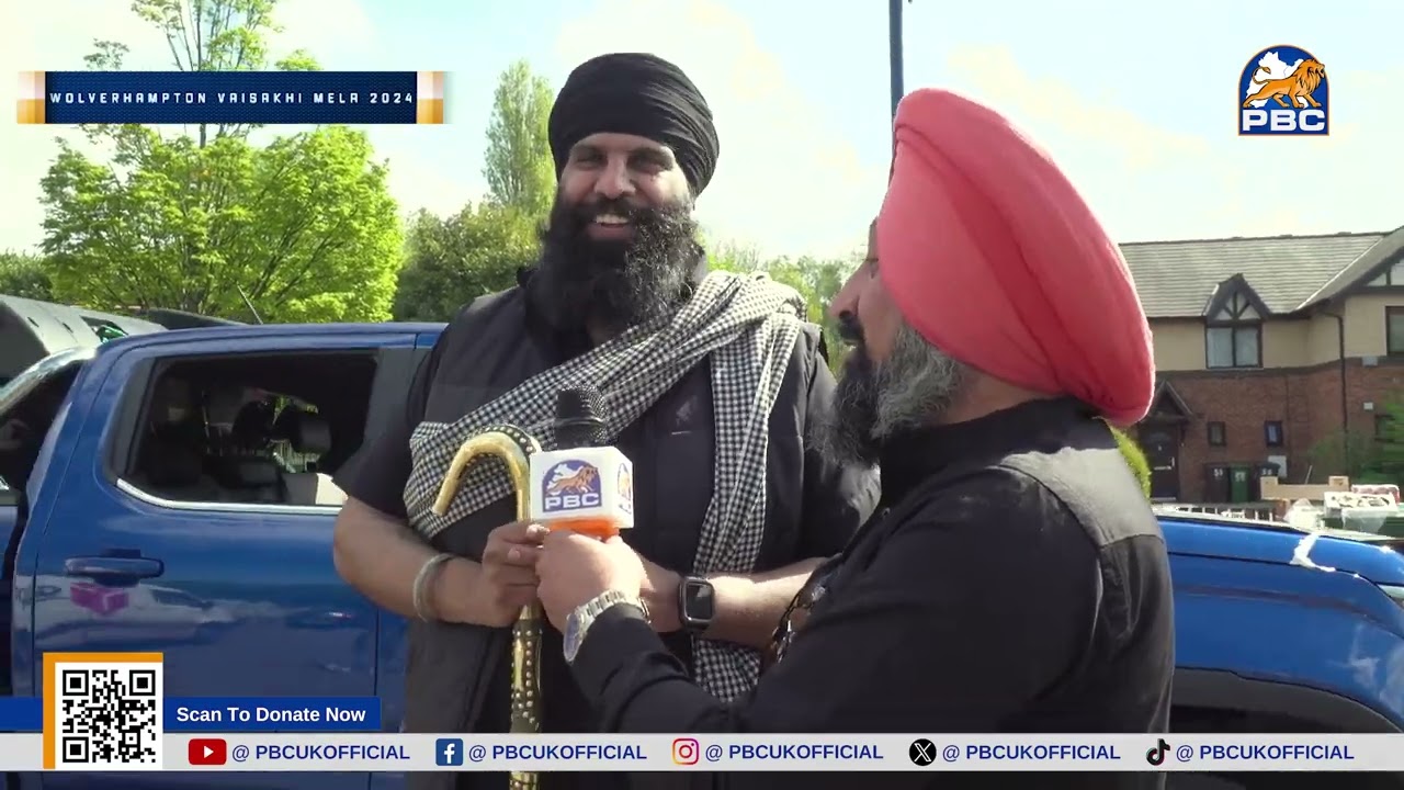 Wolverhampton Nagar kirtan Vaisakhi Mela 2024  - PBC