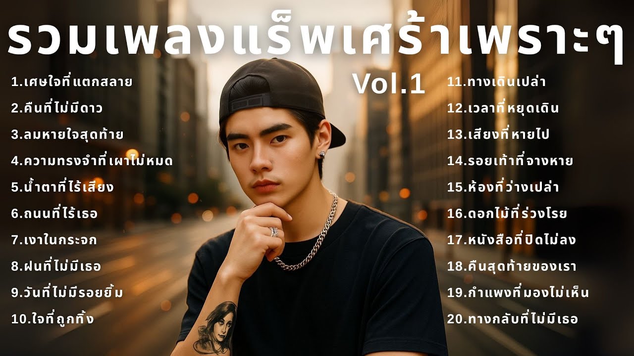 🔴LIVE รวมเพลงแร็พ ฮิพฮอพไทย | RAP ZONE-แรพโซน2