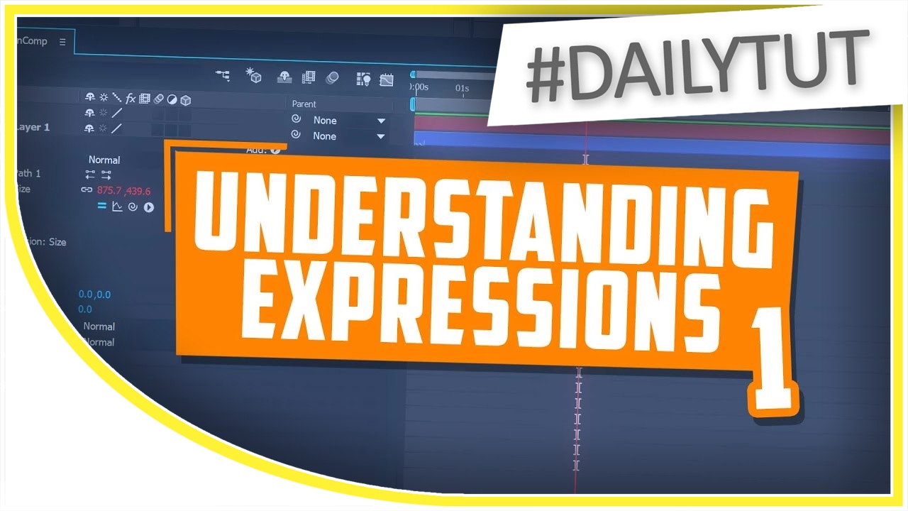 🔴 Understanding Expressions in After Effects 01 - Coding Beginner Tutorial w/ Examples [#DailyTut]