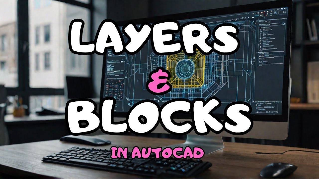 Mastering AutoCAD: BLOCKS and LAYERS