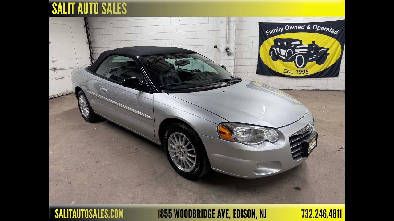 Low Mileage 2004 Chrysler Sebring convertible