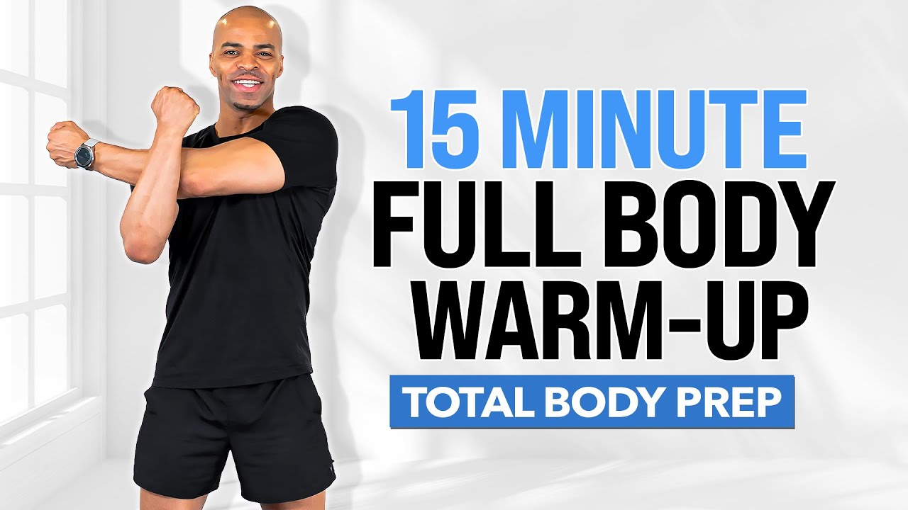 15 MIN Full Body Warm Up Routine | Activate Every Muscle (No Equipment)