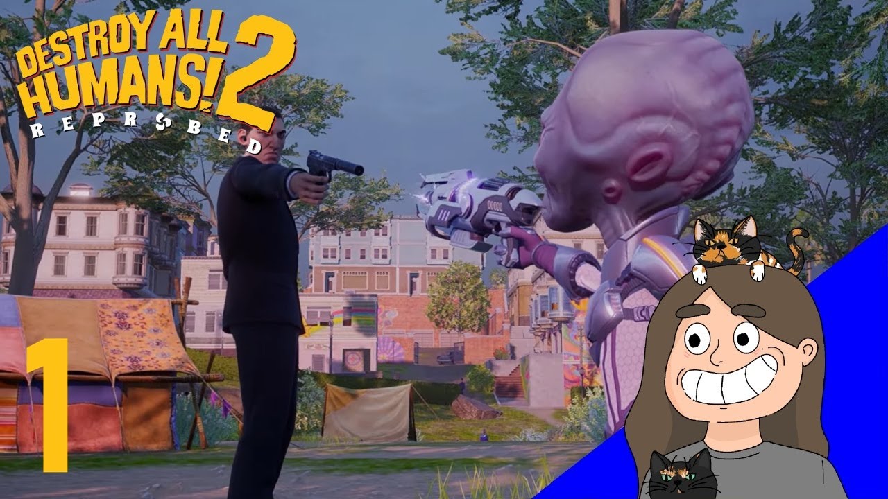 Destroy All Humans! 2: Reprobed - Part 1 (They use his voice everywhere)