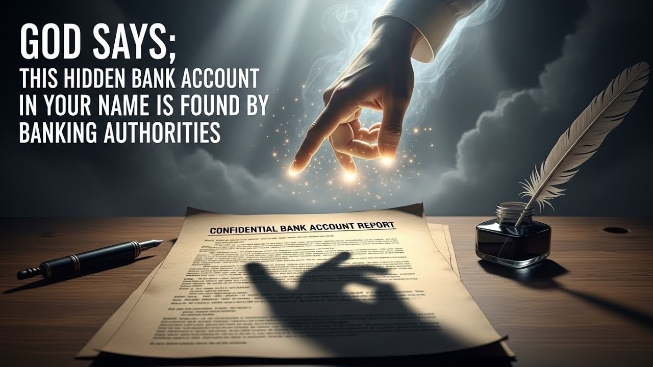 God Says; This hidden bank account in your name is found by banking authorities #god #jesus