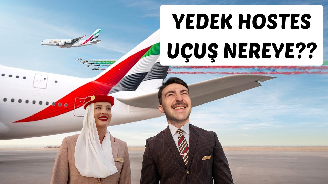 Kabin Memuru/Hostes Vlog Nöbetçilik - Nereye Uçuyoruz?