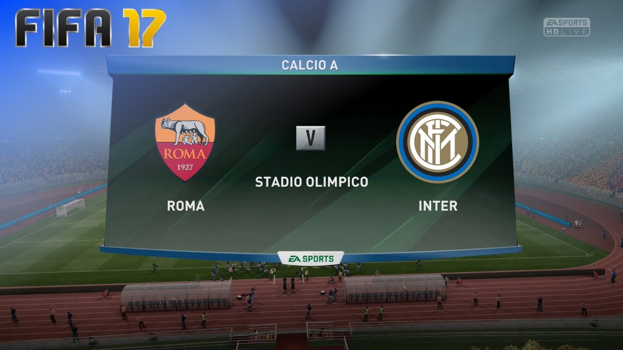FIFA 17 - AS Roma vs. Internazionale @ Stadio Olimpico