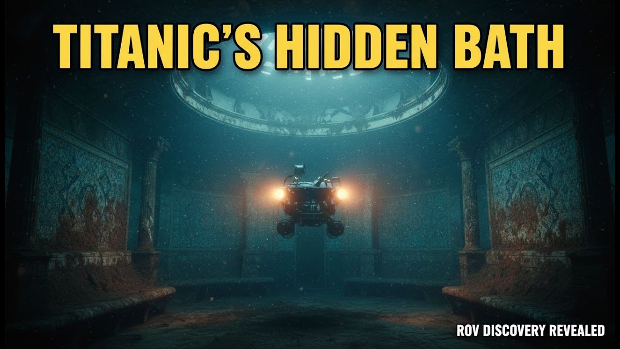 Titanic’s Hidden Turkish Bath 🛁 | ROV Discovery Revealed
