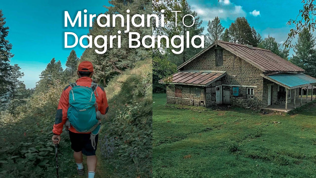 Most Beautiful Hiking Trail Near Islamabad  - Miranjani Top To Dagri Bangla Trek - Galiyat kpk