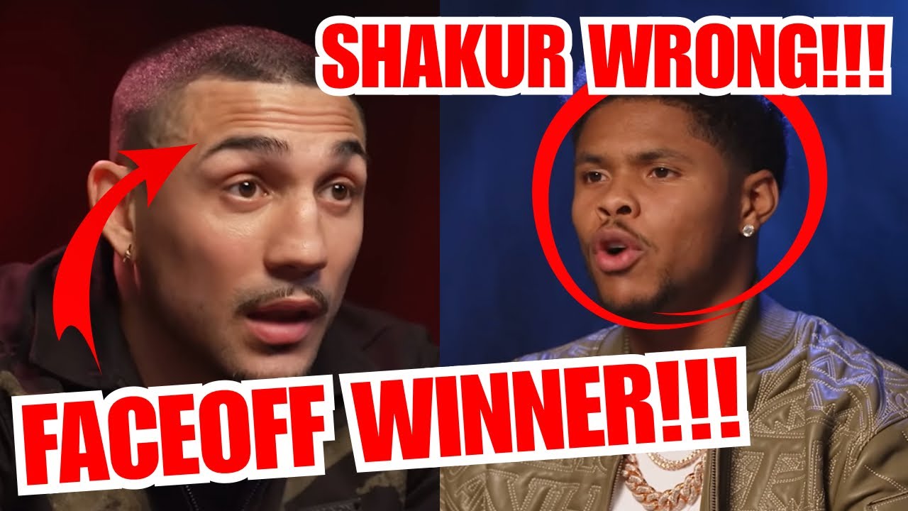 TEOFIMO LOPEZ OUT THINKS SHAKUR!!! SHAKUR MAKES CRAZY STATEMENTS!!! FACE OFF REACTION!!! 