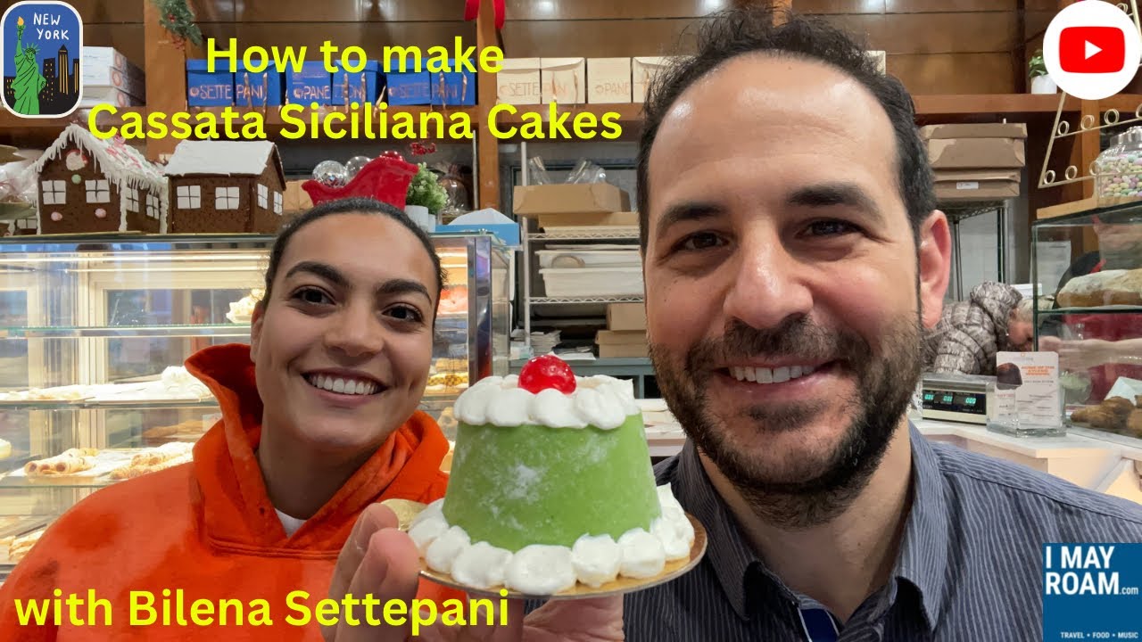 How to make Cassata Siciliana Cakes with Bilena Settepani (Williamsburg, Brooklyn)