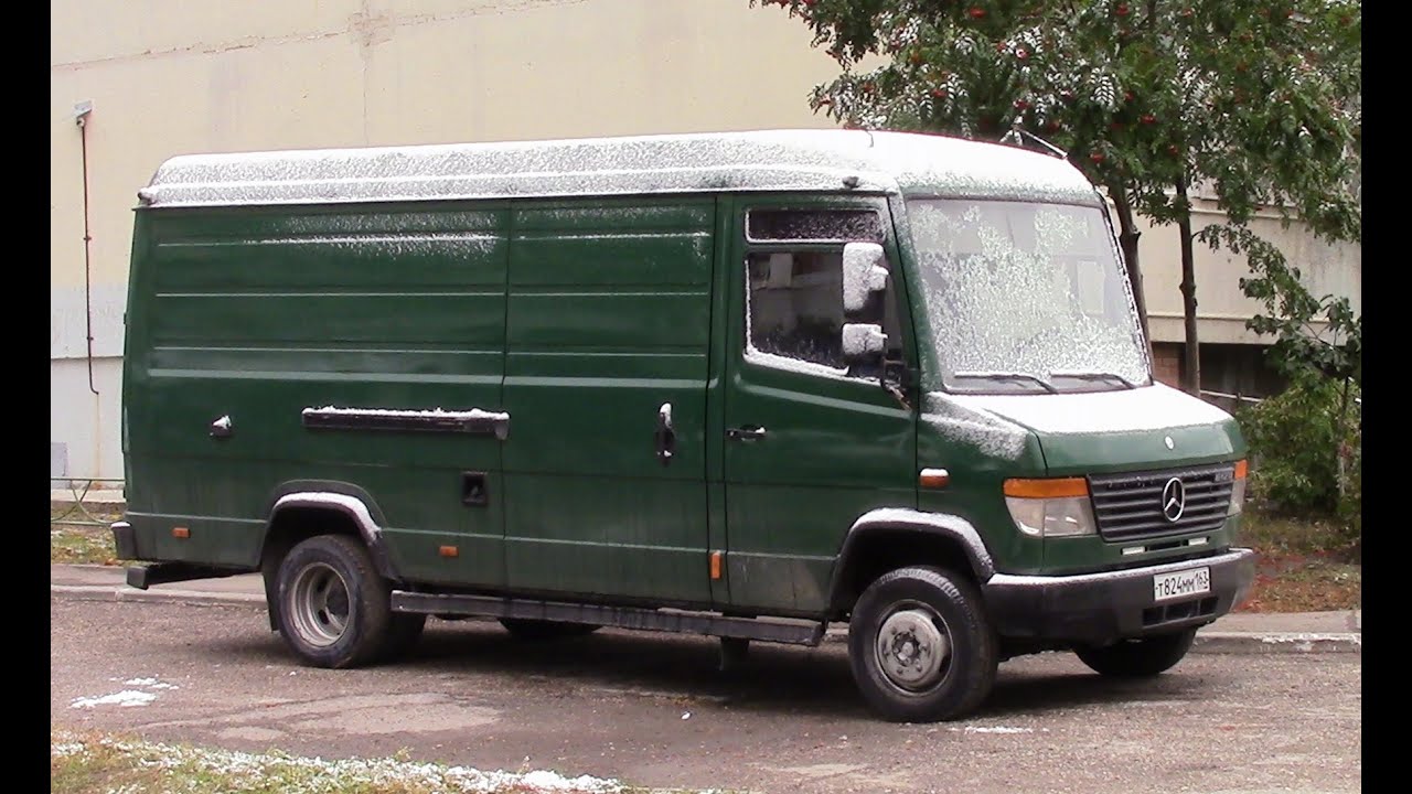 Обзор грузового фургона  MERSEDES BENZ  VARIO г Тольятти