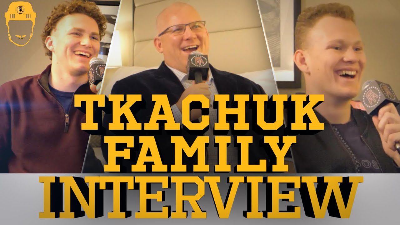 Spittin' Chiclets Interviews Keith, Matthew, and Brady Tkachuk - Full Interview