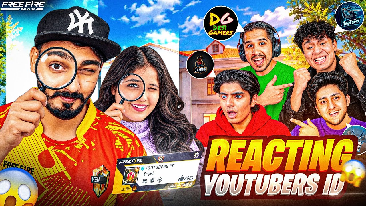 FREEFIRE ME RARE ID KIS YOUTUBER KI HAI ? 🧐 