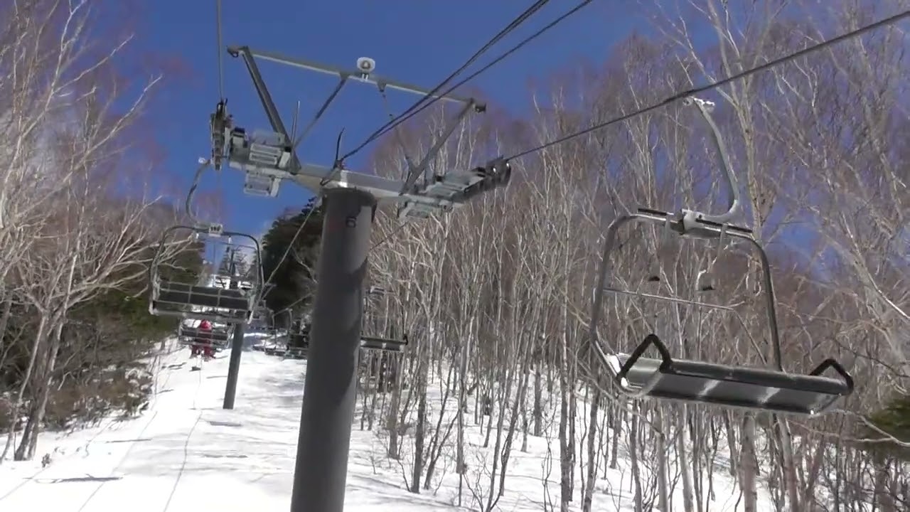 川場スキー場　無名峰トリプル　Mumeimine Triple, Kawaba, Japan