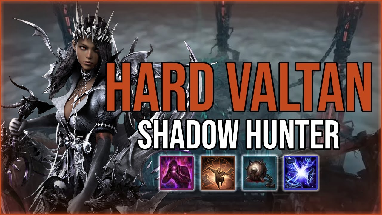 [Lost Ark] 1445 Shadow Hunter - Hard Valtan Full Run