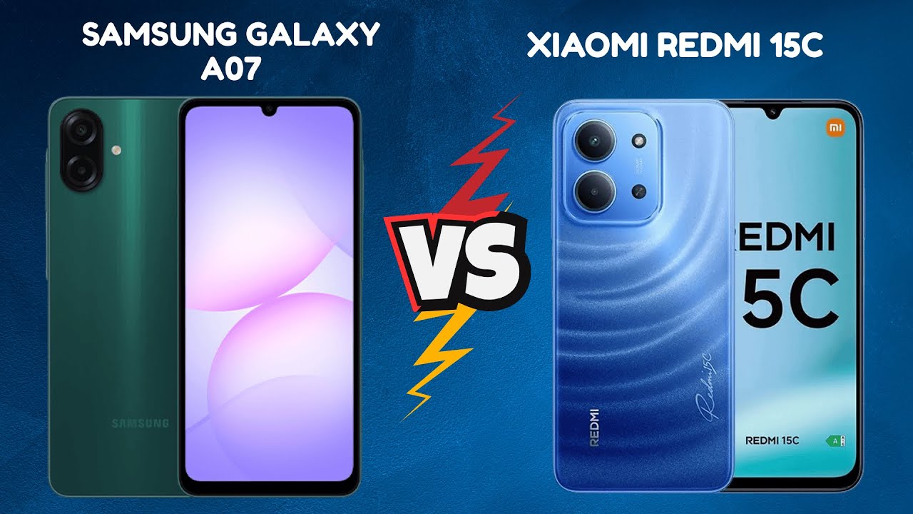 Samsung Galaxy A07 vs Redmi 15C – Best Value Smartphone in 2025?💰