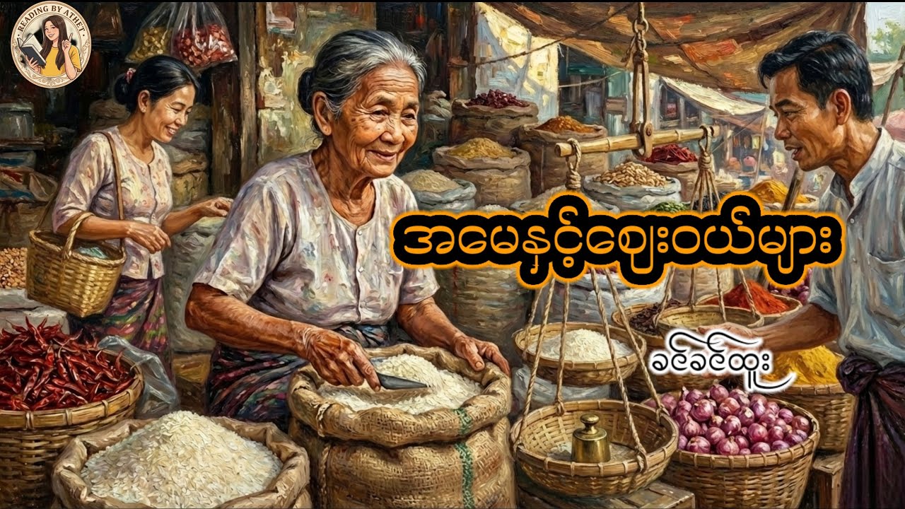 အမေနှင့်ဈေးဝယ်များ(ဝတ္ထုတို)#ခင်ခင်ထူး#Reading by Athet Audio Book Channel စာဖတ်သူ အသက်
