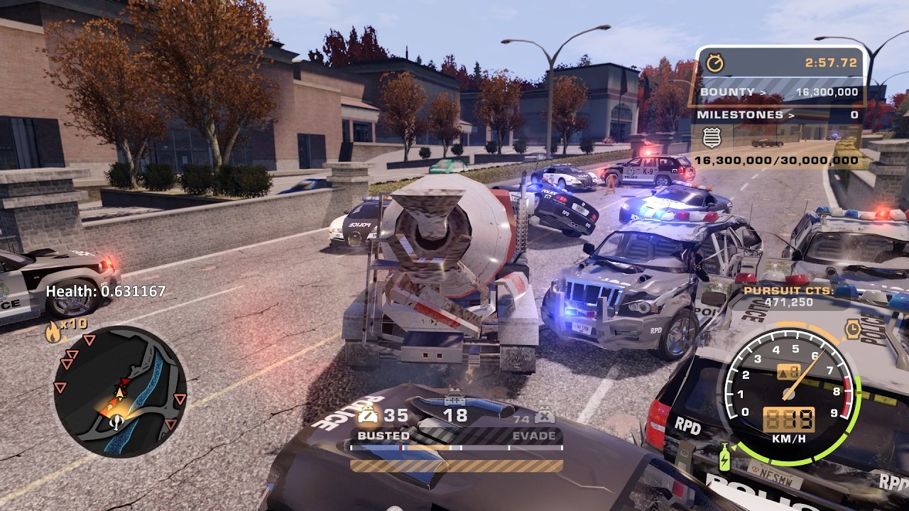 Cement Truck Unleashes CHAOS in Rockport - NFS Most Wanted