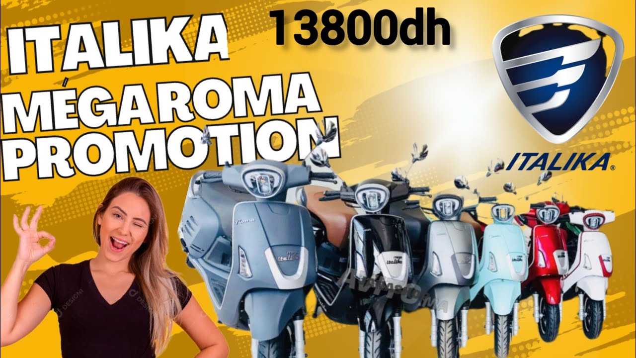 ITALIKA SCOOTER MÉGA ROMA 4T 2023 PROMO