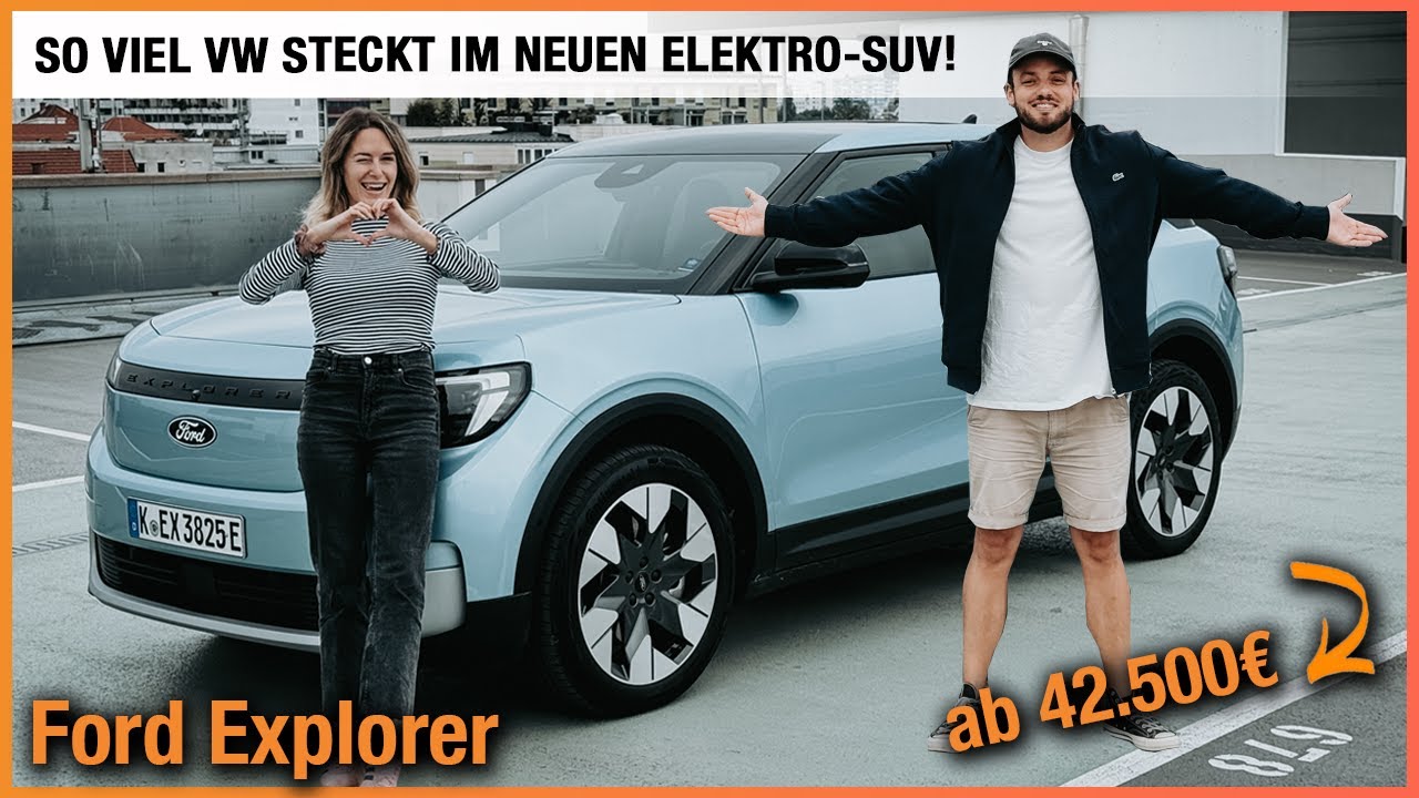Ford Explorer im Test (2025) So viel VW steckt im NEUEN Elektro-SUV! Fahrbericht |  Review | Preis