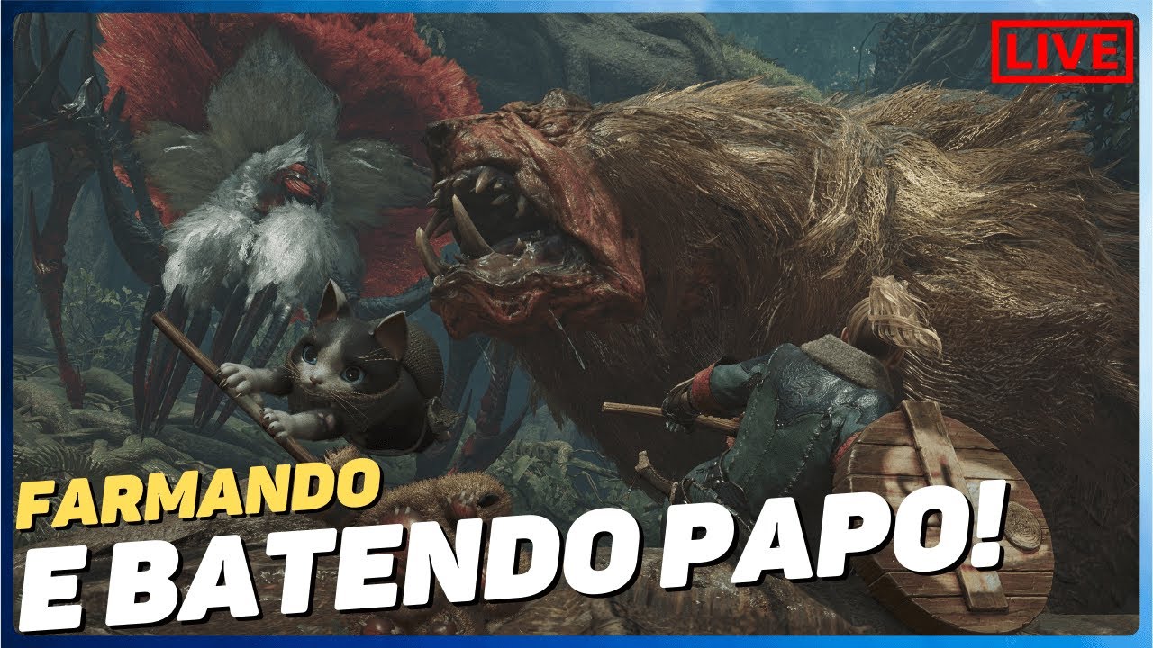 Ultima live do mês!! Bora jogar e bater um papo!