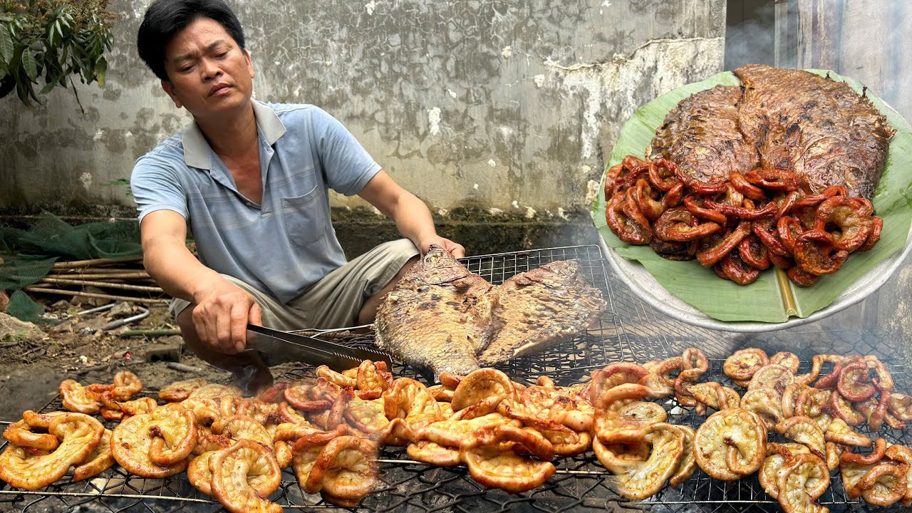 LÒNG NƯỚNG VÀ BỮA CƠM GIA ĐÌNH - Bùi Văn Trọng (Nhịp Sống Miền Núi )