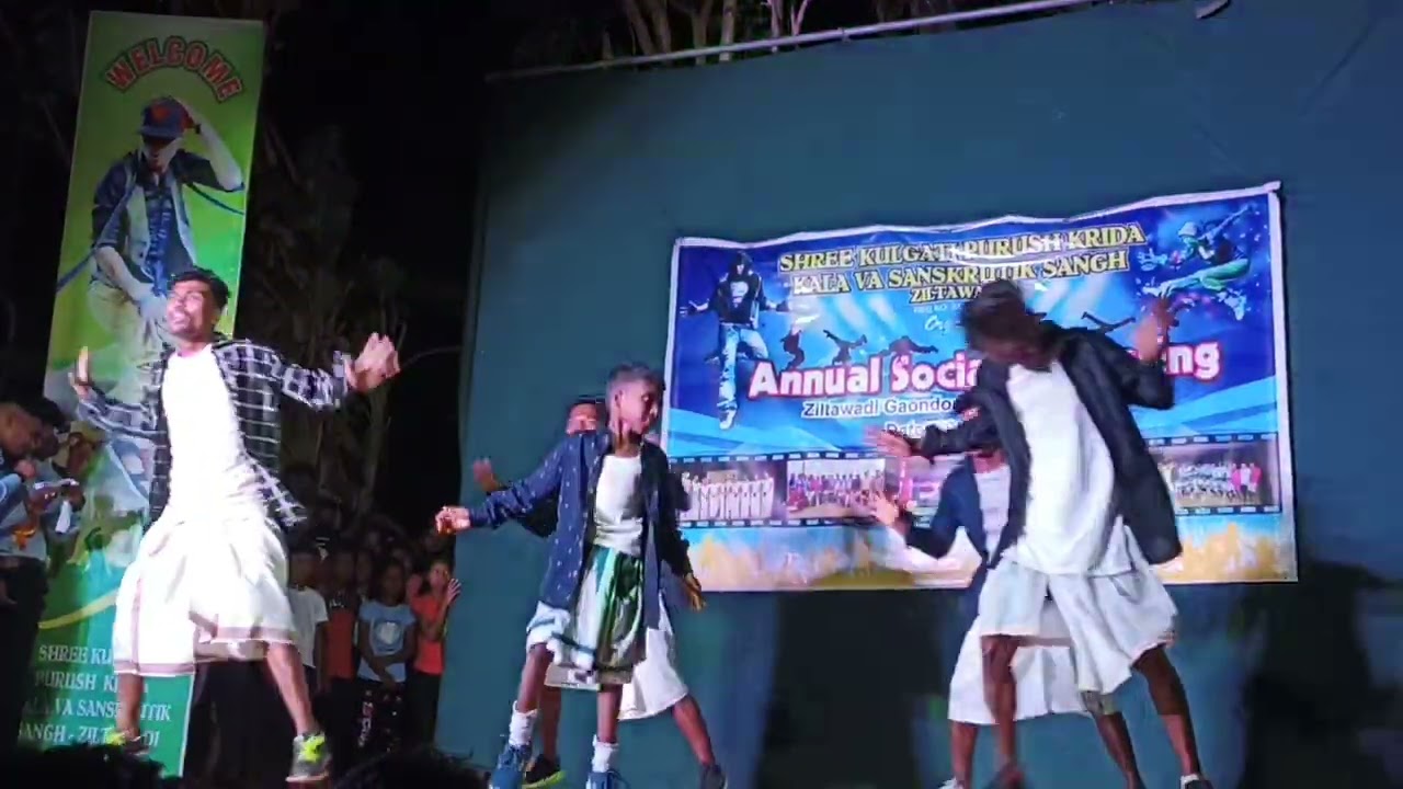 on the occasion of annual social gathering (Dance performance)