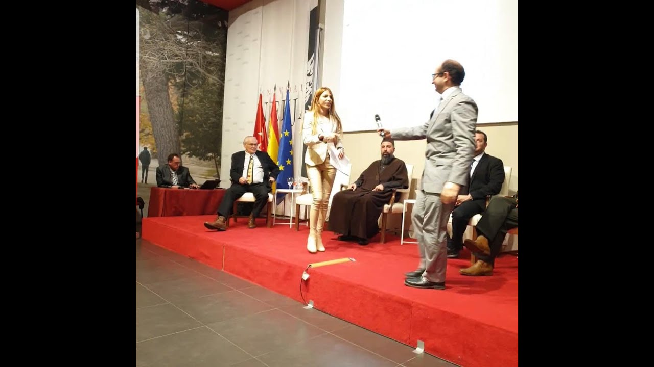 Dema Taya Speaking to the University of Madrid