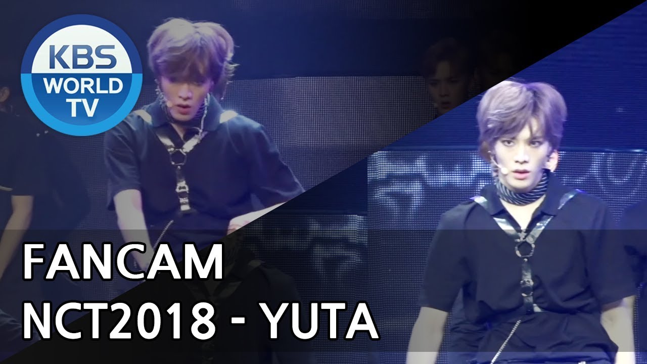 [FOCUSED]NCT2018's YUTA - Black on Black [Music Bank / 2018.04.20]