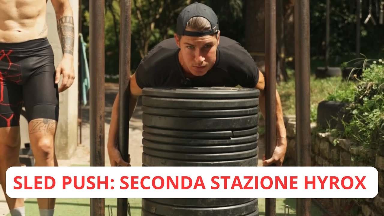 SLED PUSH: SECONDA STAZIONE HYROX