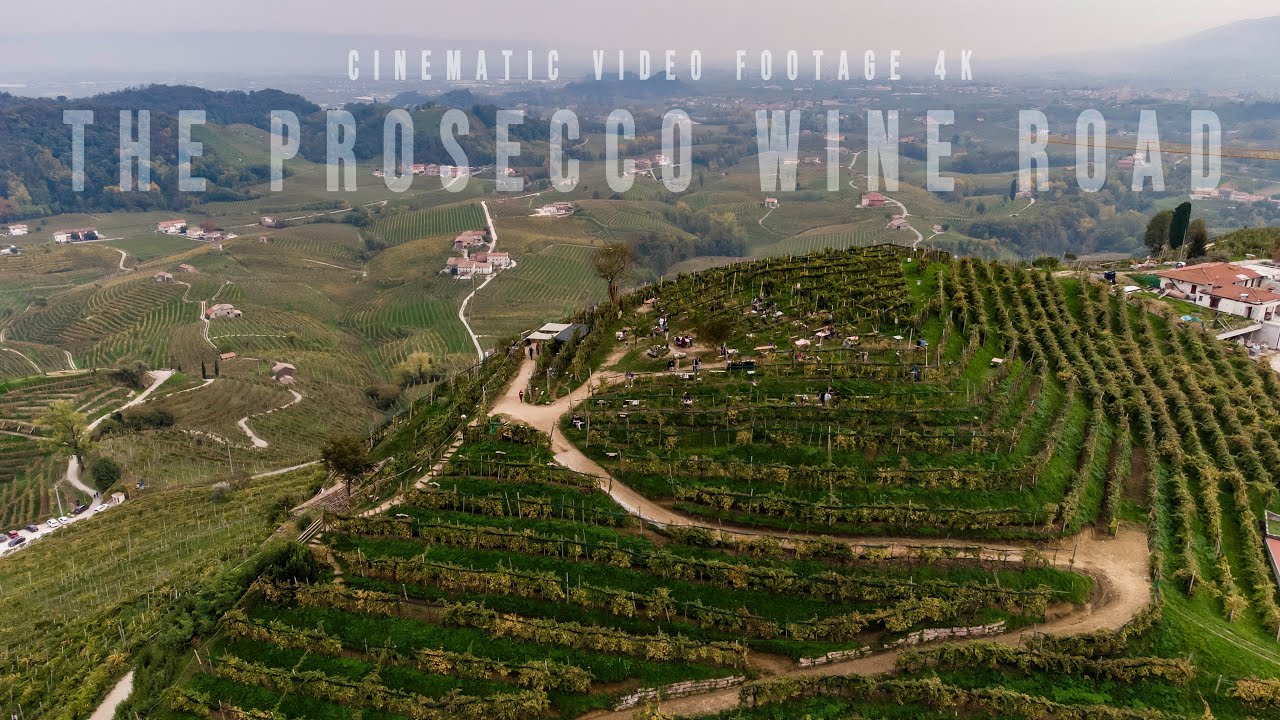 THE PROSECCO WINE ROAD | VALDOBBIADENE | DRONE
