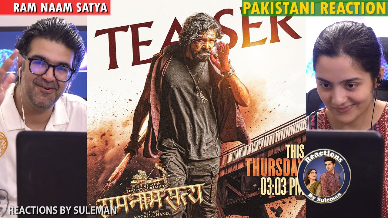 Pakistani Couple Reacts To Ram Naam Satya Movie Teaser | Nepali | Biraj Bhatta | Sunik Thapa |Sushil