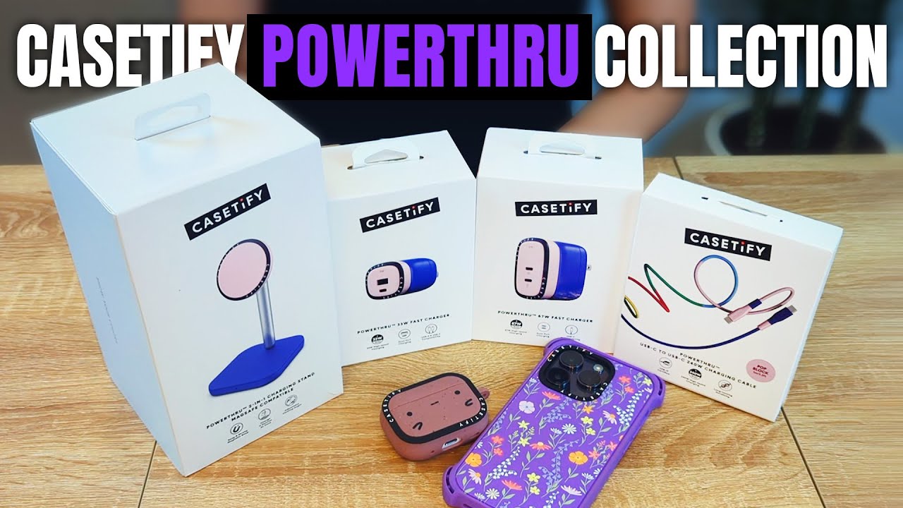 Checking out Casetify&rsquo;s MagSafe Charger & Wall Chargers! [Casetify PowerThru Collection]