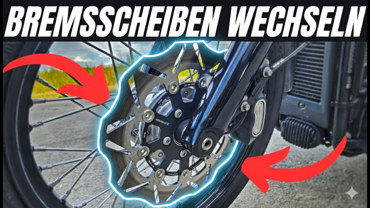 Harley Davidson Bremsscheiben wechseln / tauschen Probrake Softail Street Bob Breakout