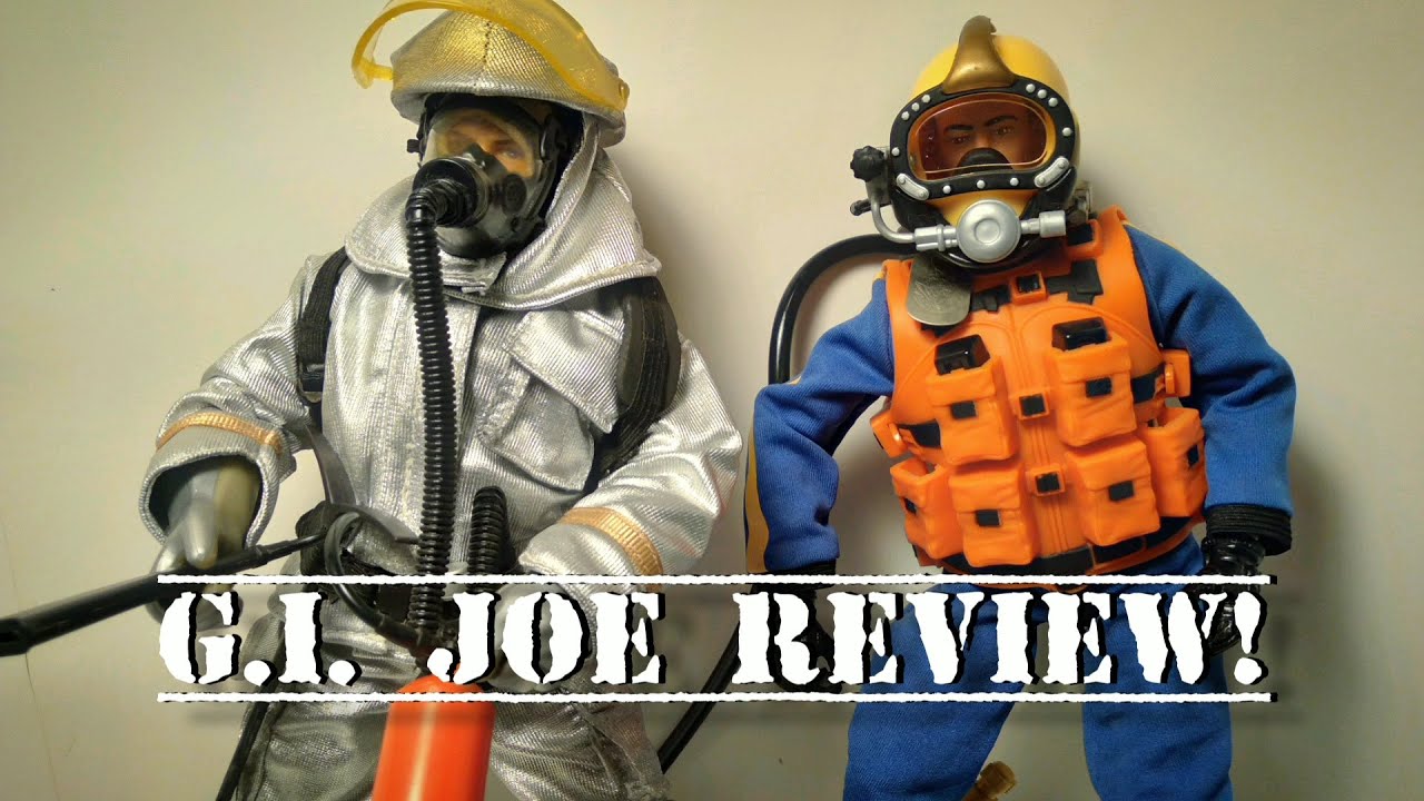 G.I. Joe 12 Inch Scale Crash Crew and Deep Sea Diver Classic Collection Action Figure Review