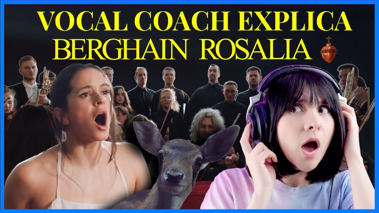 ROSALÍA - Berghain ¡LA VOZ QUE NOS IMPACTÓ EN SU NUEVA ERA! | VOCAL COACH REACCIONA | Gret Rocha
