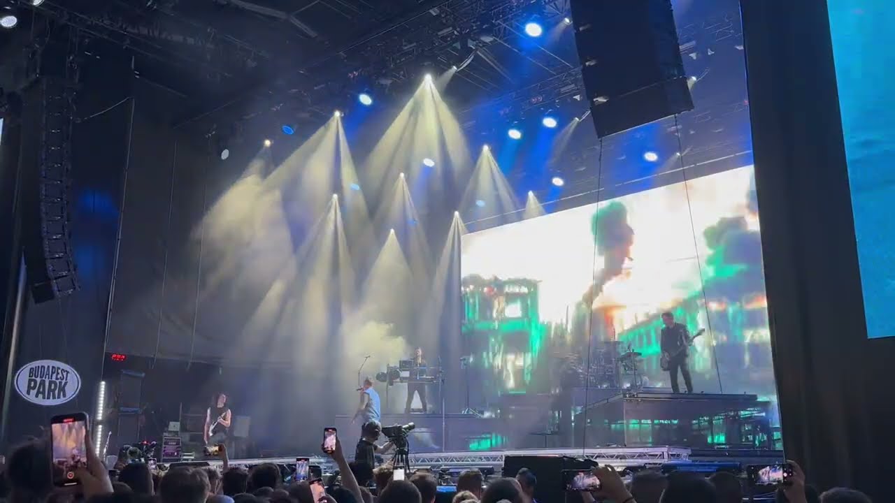 Architects - tear gas (2023.08.02. Live at Budapest Park)