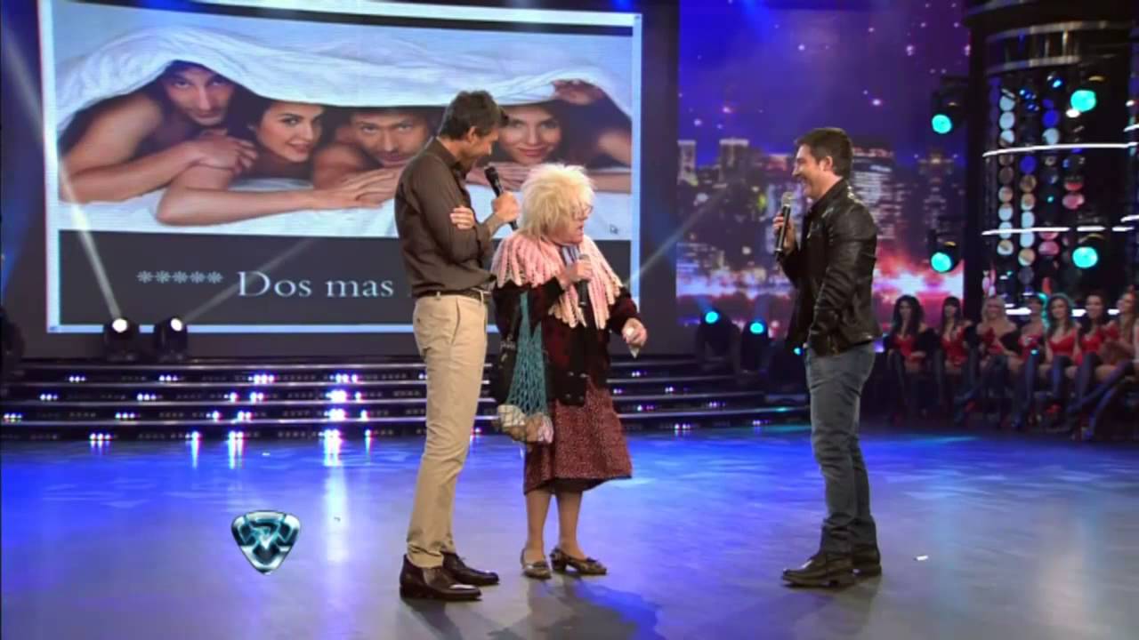 Showmatch 2012 - Suar, Tinelli y la Abuela, un diálogo desopilante